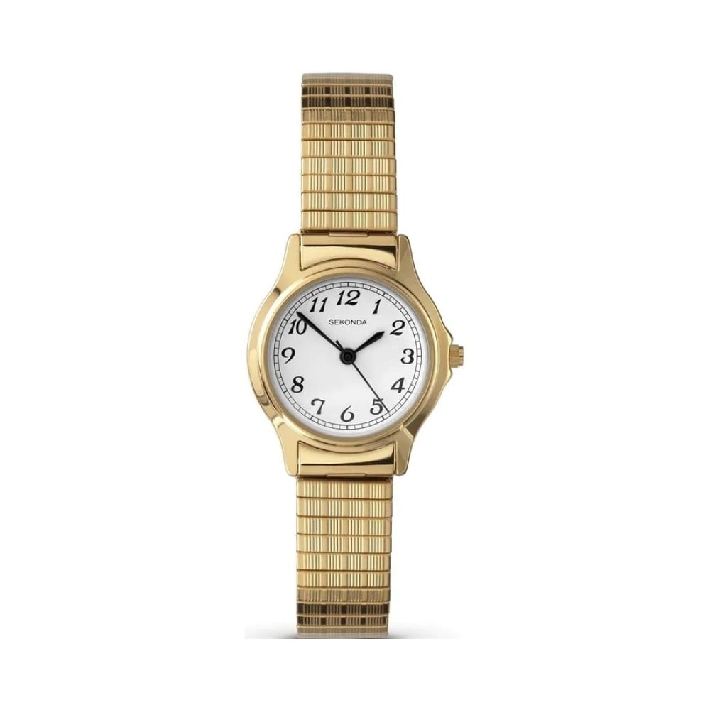 Sekonda Ladies Easy Read Gold Expandable Bracelet Watch 4134B.27