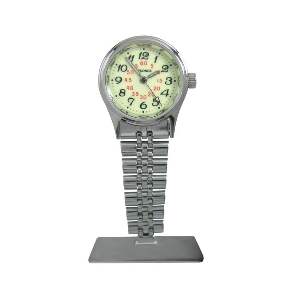 Sekonda Ladies White Dial Fob Watch 4218.27