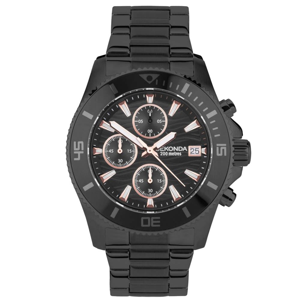 Sekonda Mens Pacific Wave Chronograph Watch 30117