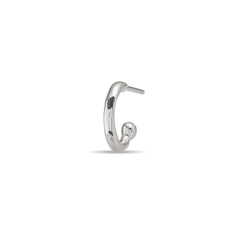 UNOde50 Hula Single Hoop Earring PIE0016MTL0000U