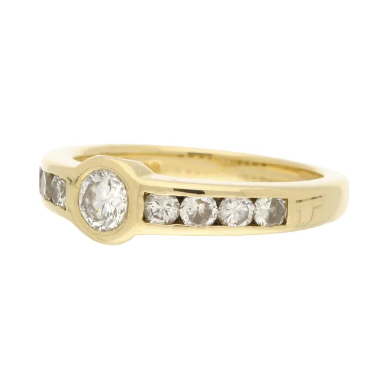 Pre-Owned 18ct Yellow Gold  Diamond Eternity Ring
