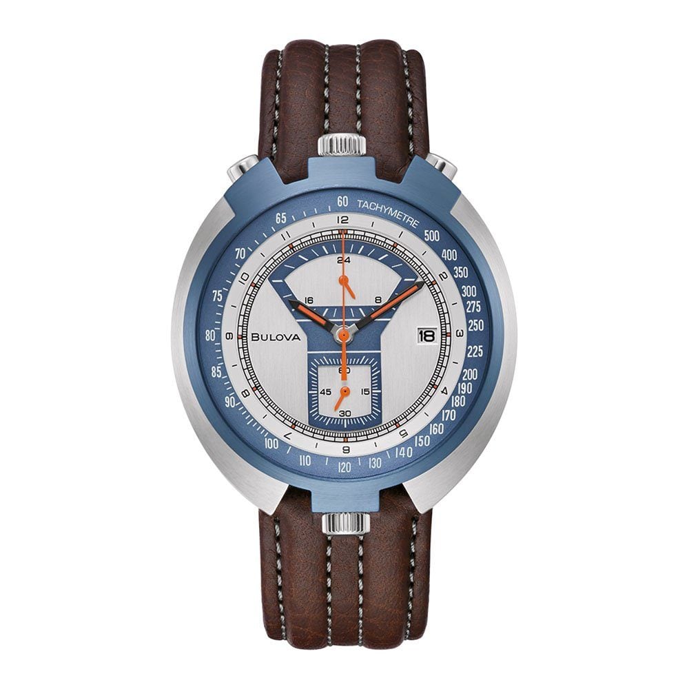 Bulova Mens Archive Parking Meter Chronograph Watch 98B390 image 0