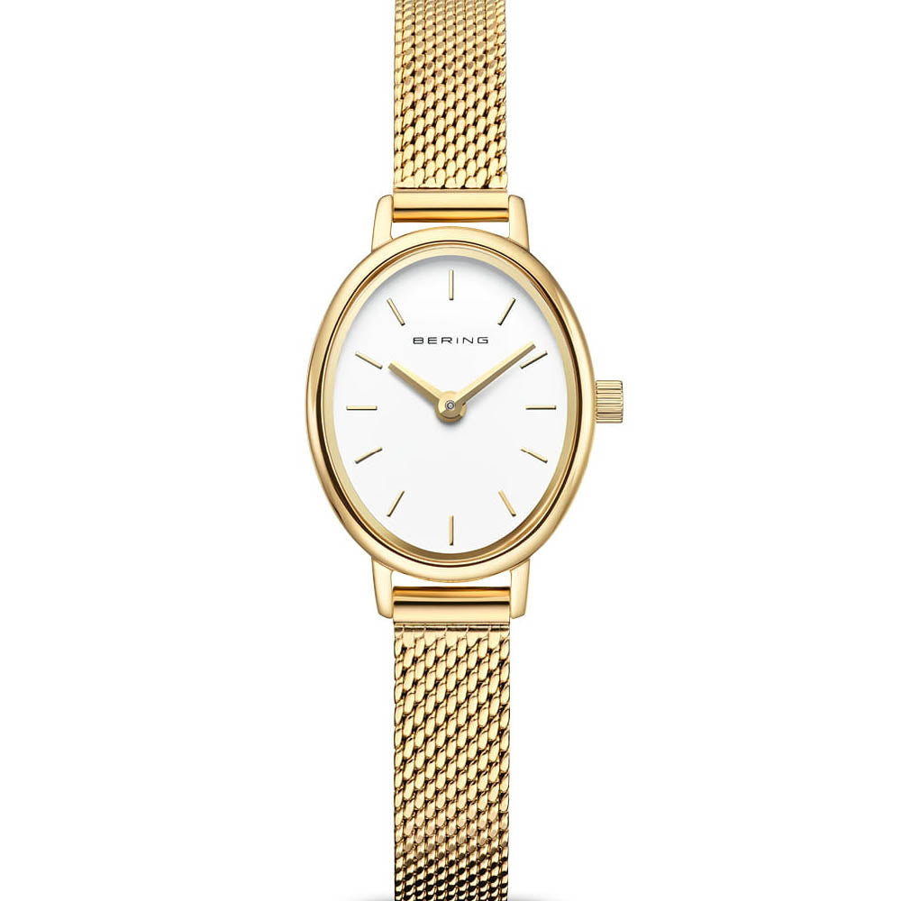 Bering Ladies Classic Polished Gold Watch 11020-334