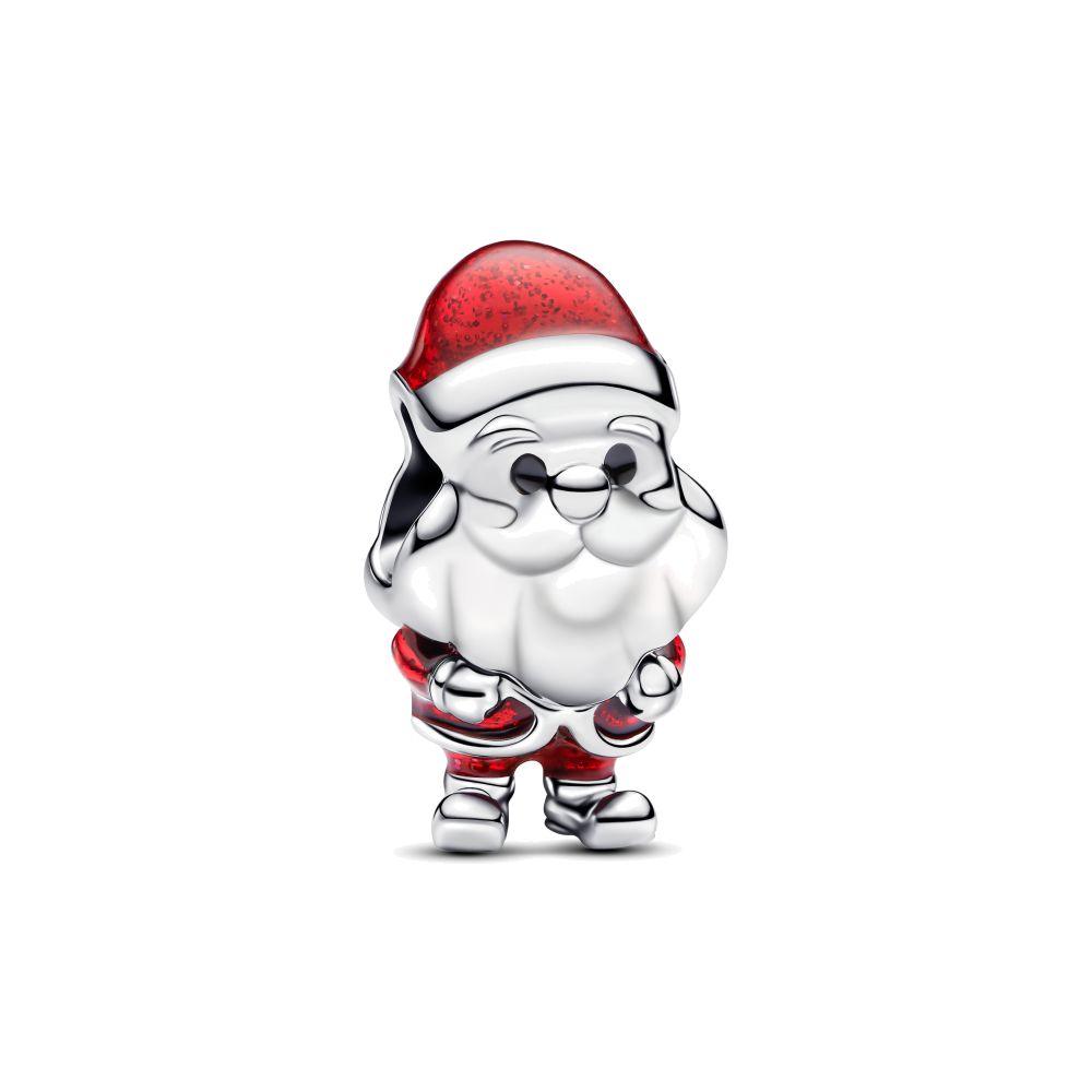 PANDORA Playful Santa Charm 793593C01 image 0