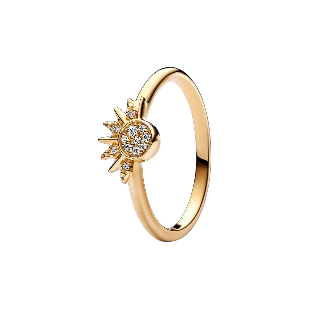 PANDORA Celestial Sparkling Sun Ring 162674C01