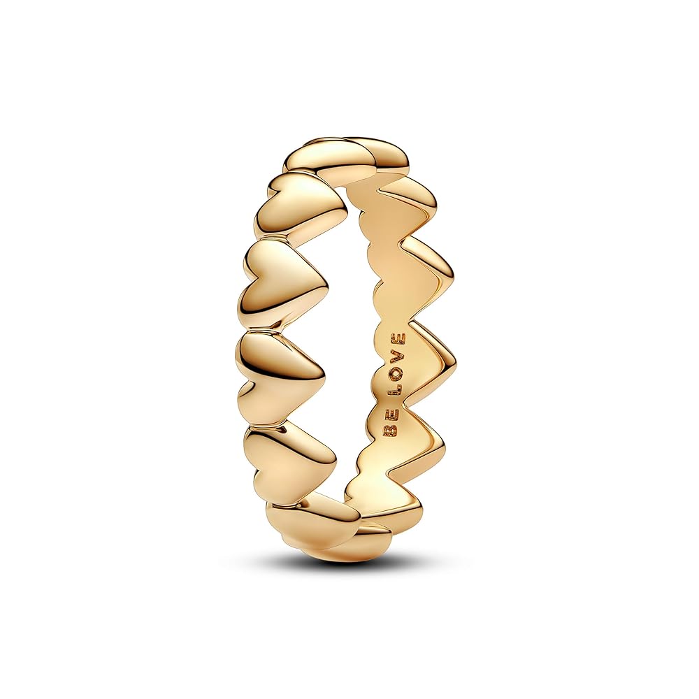 PANDORA Row of Hearts Ring 163427C00