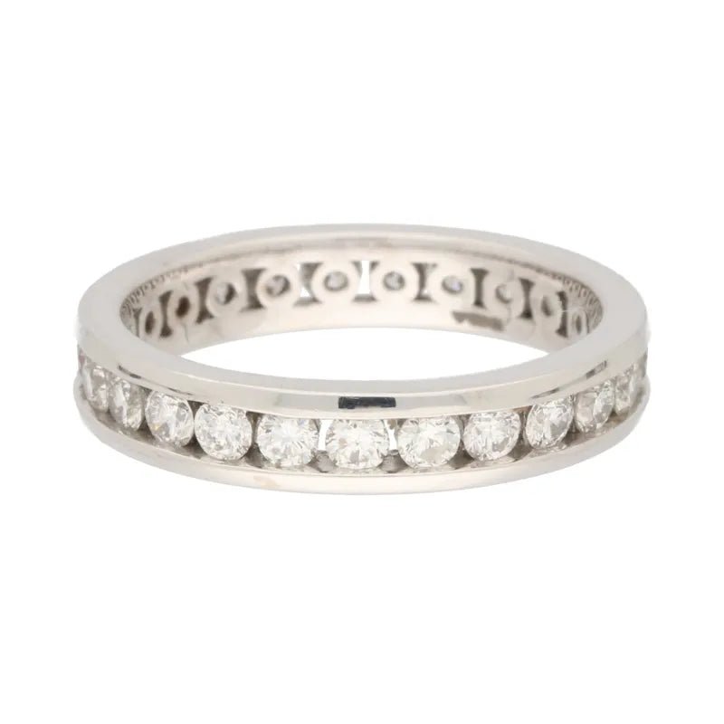 18ct White Gold with Palladium Diamond Ring256809