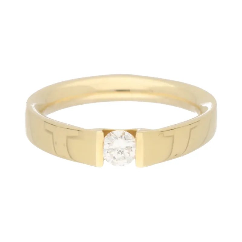 18ct Yellow Gold 0.25ct Diamond Ring266452