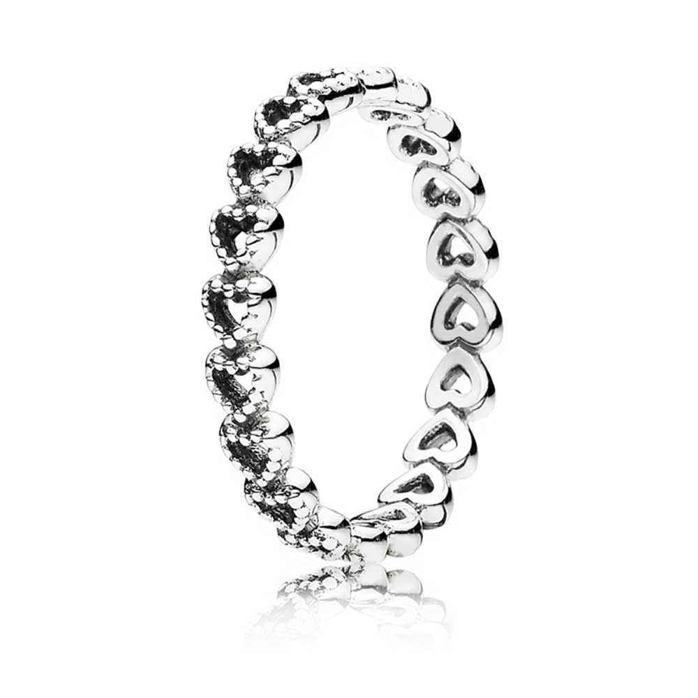 PANDORA Band of Hearts Ring 190980