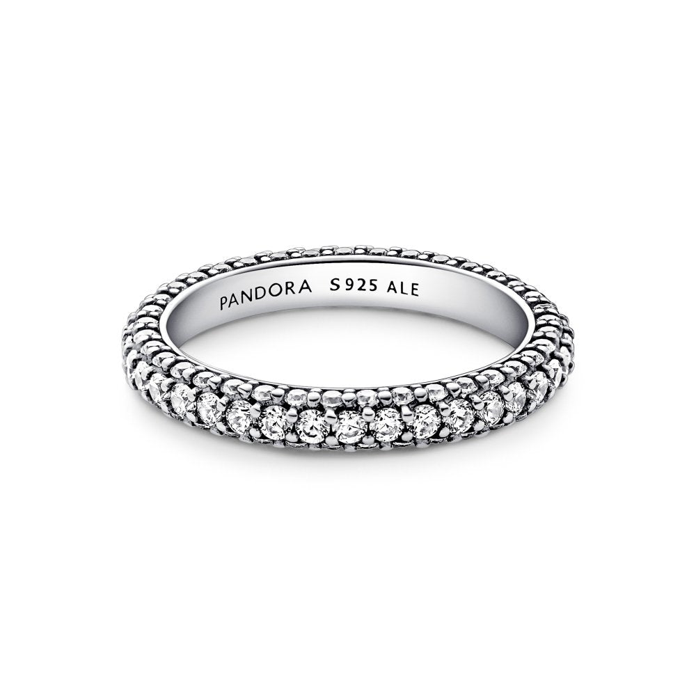 PANDORA Timeless Pavé Single-row Ring 192627C01