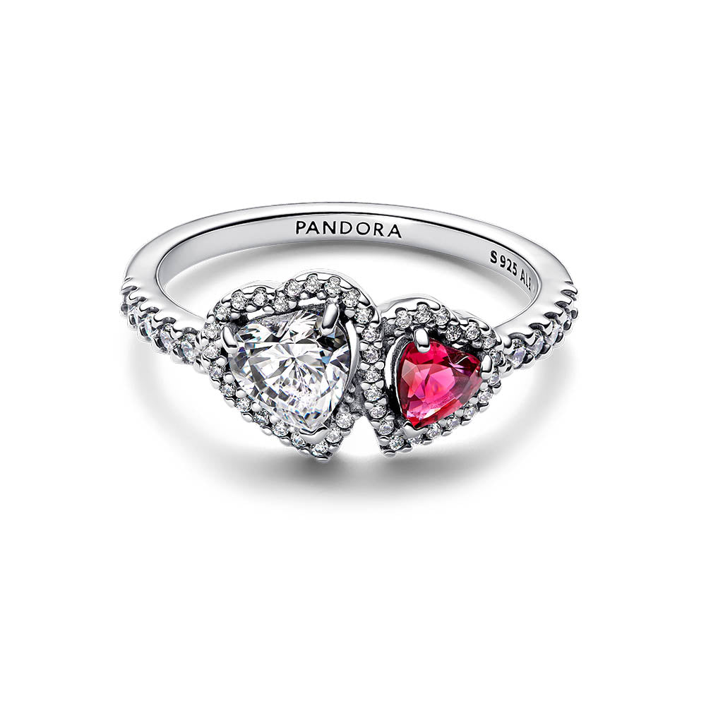 PANDORA Halo Hearts Ring 193662C01