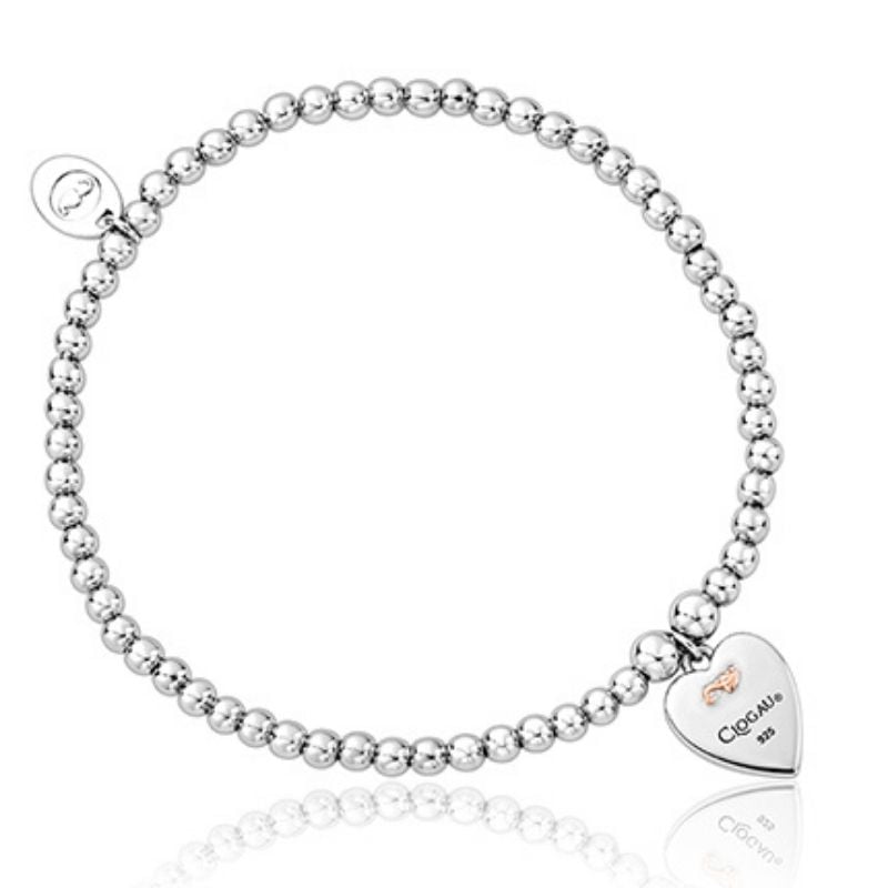 Clogau Insignia Sterling Silver Heart Affinity Bracelet 3SBB112R image 0