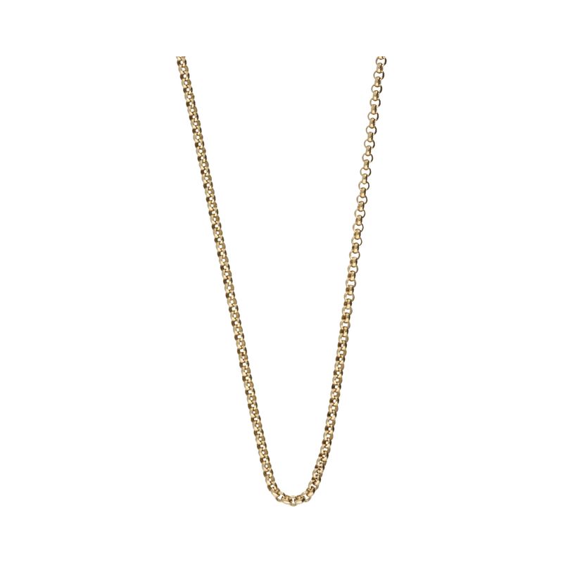 Pre-owned 9ct Yellow Curb Chain 20inch