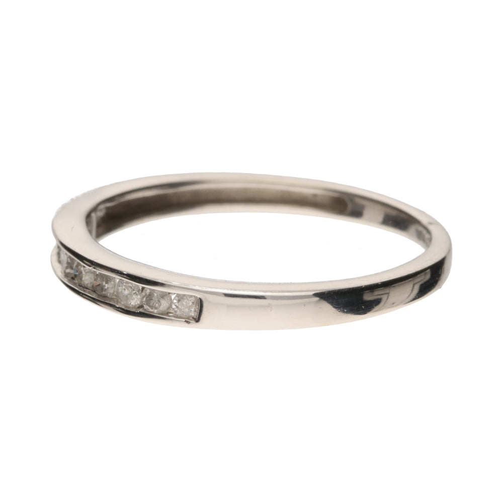 Pre-Owned 18ct White Gold 11 Stone Diamond Eternity Ring