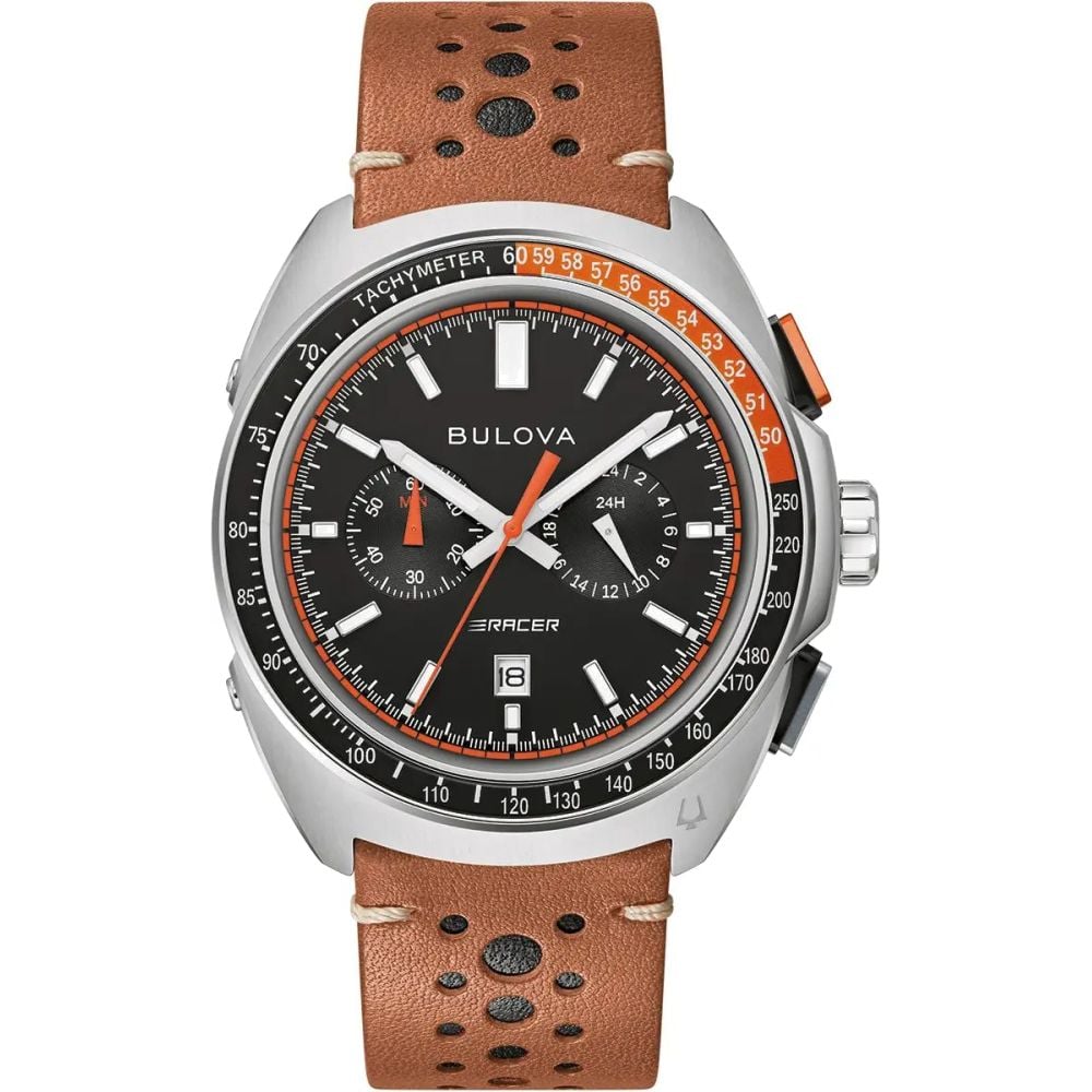 Bulova Mens Racer Chronograph Watch 98B427 image 0