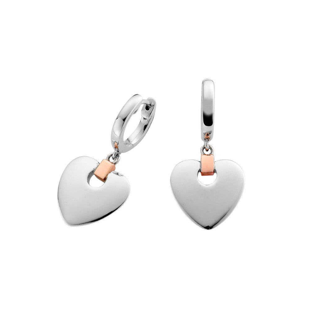 Clogau Cariad Sterling Silver Drop Earrings 3SCDE010