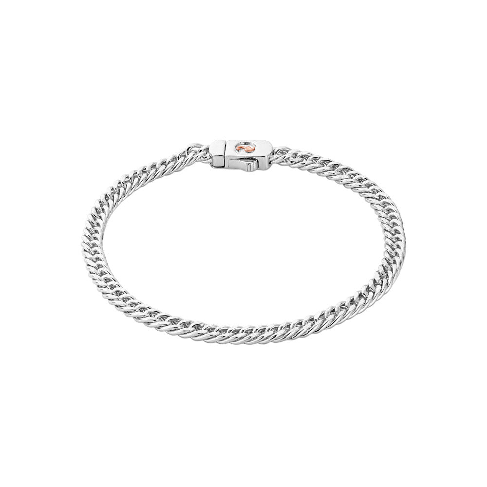 Clogau Insignia Sterling Silver Curb Chain Bracelet 3SCHN0733