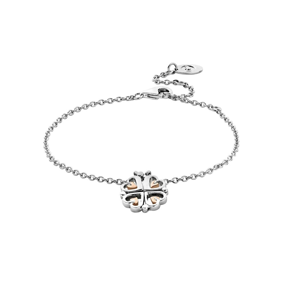 Clogau Tree of Life Sterling Silver Heart Bracelet 3SHEA768