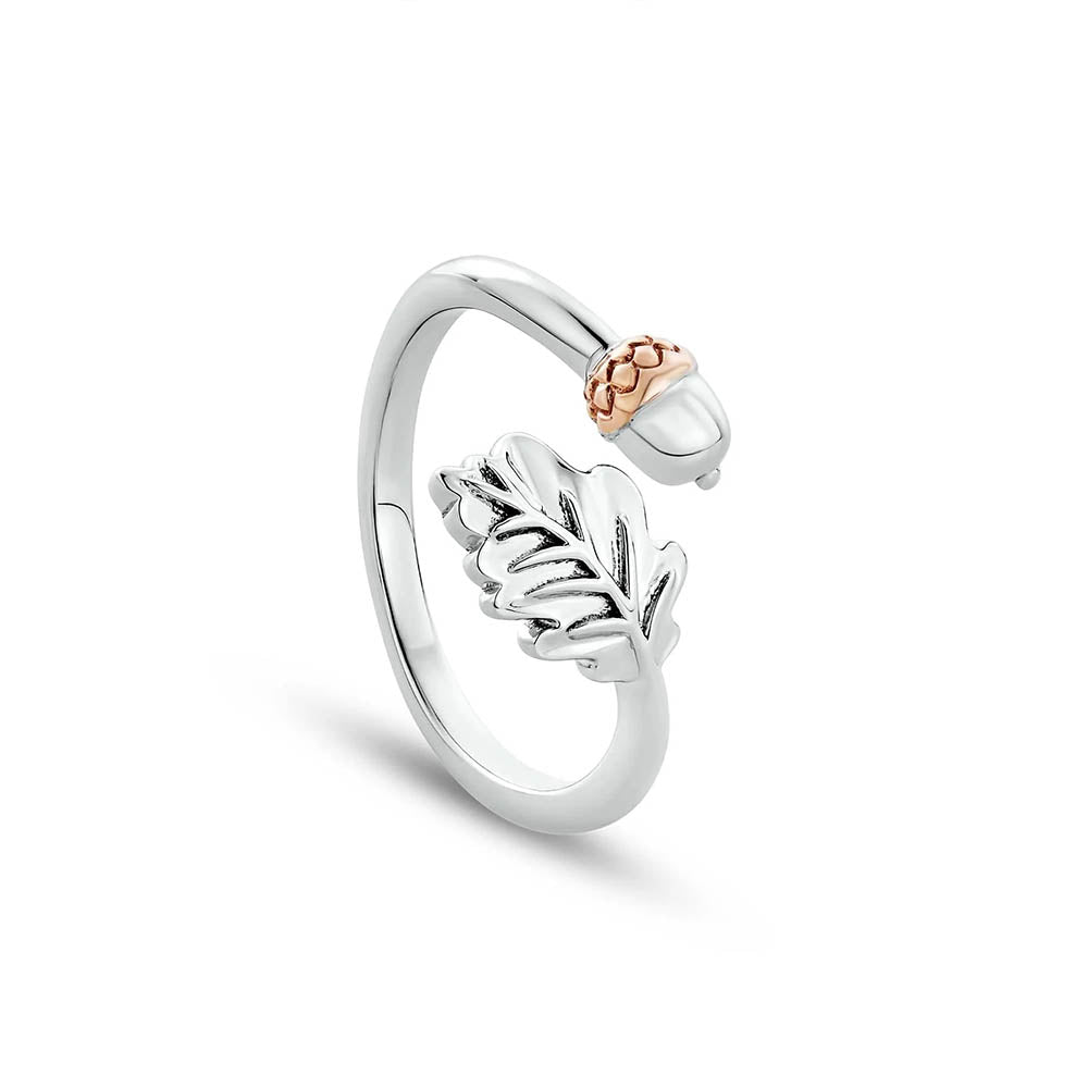 Clogau Royal Oak Leaf Ring 3SOAK840