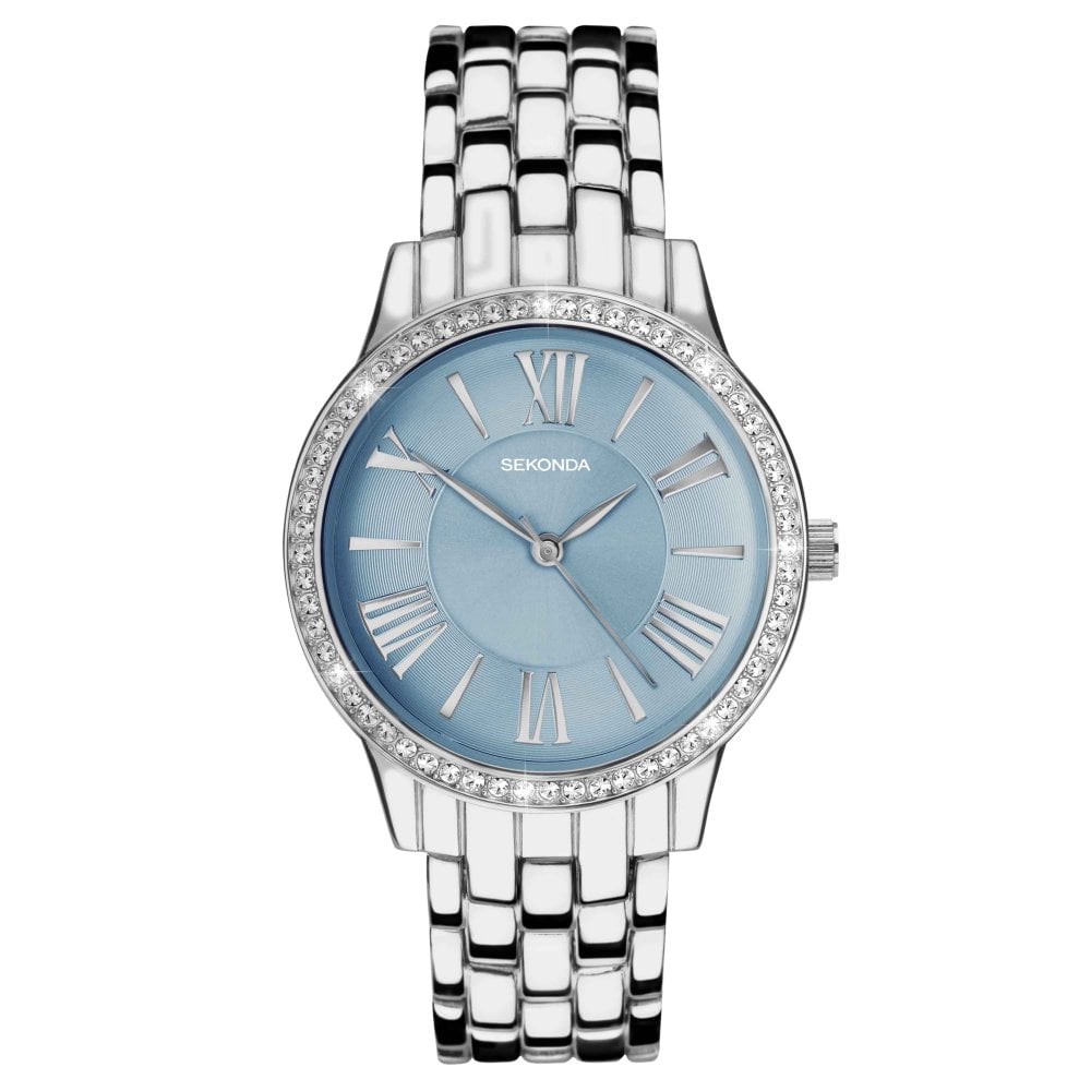 Sekonda Ladies Charlotte Dress Blue Dial Watch 40478.27 image 0