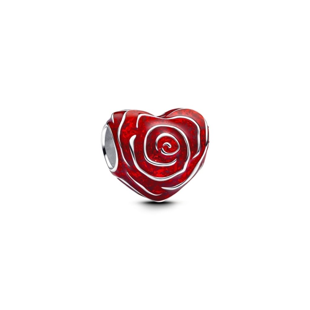 PANDORA Rose Heart Charm 793673C01 image 0