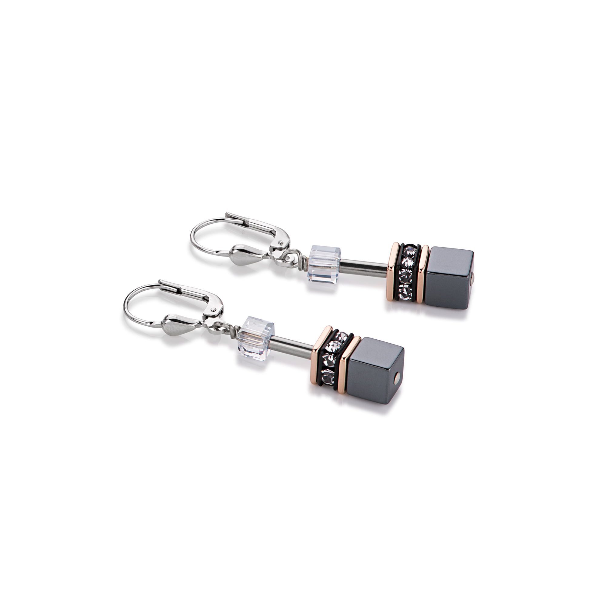 Coeur De Lion GeoCUBE� Ice Blue Earrings 4015/20-0730 image 0