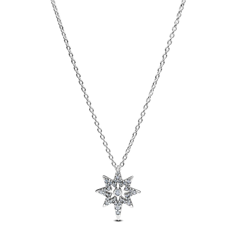 PANDORA North Star Pendant Necklace 393600C01-45 image 0