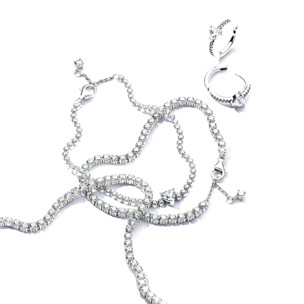 PANDORA Sparkling Tennis Bracelet 591469C01