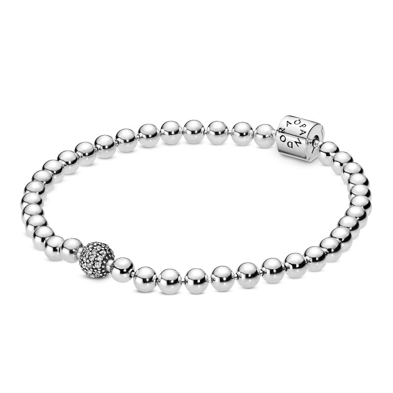 PANDORA Beads & Pave Bracelet 598342CZ