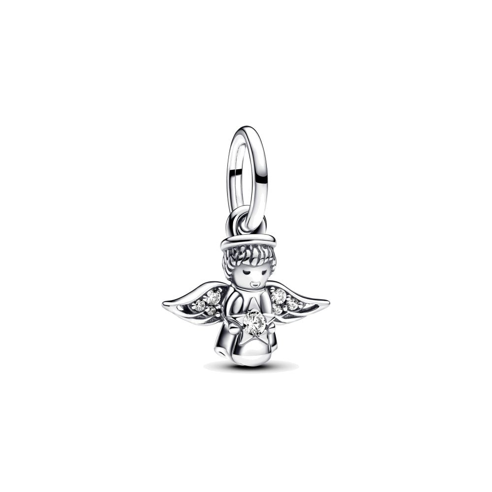 PANDORA Sparkling Angel Dangle Charm 793598C01 image 0