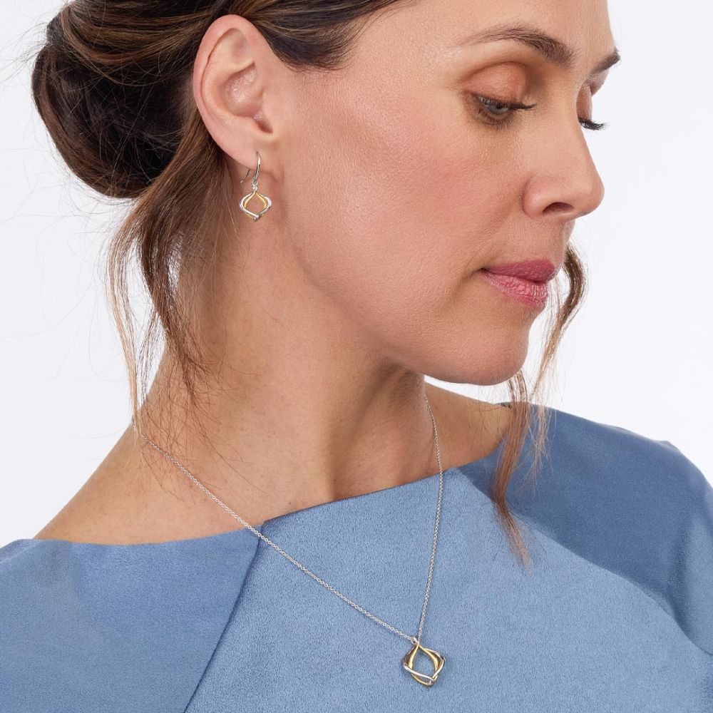 Kit Heath Alicia Golden Petite Drop Earrings 60018GRP
