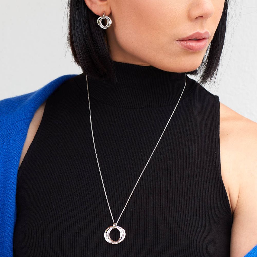 Kit Heath Bevel Trilogy Grande 26" Slider Necklace 9170RP