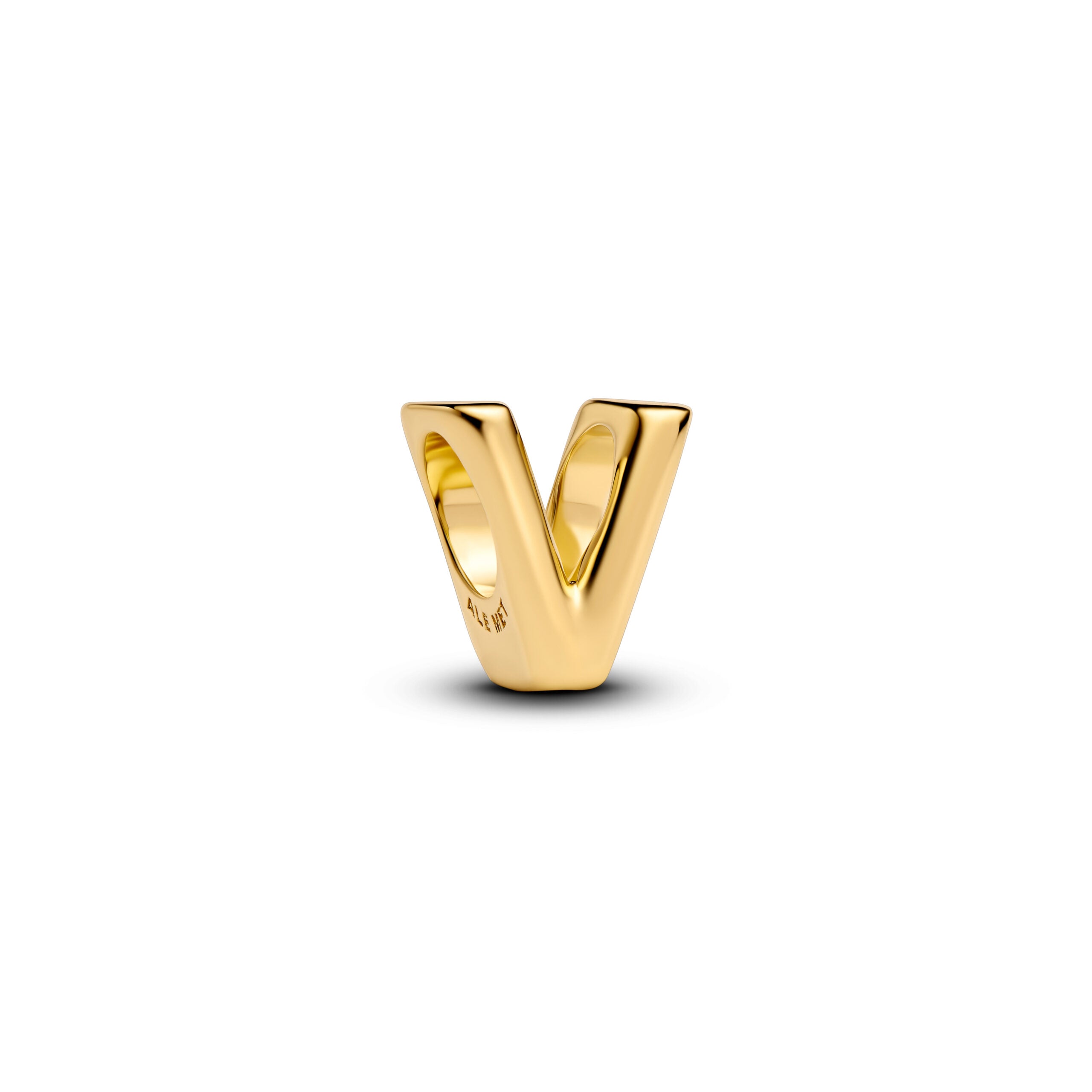 PANDORA Letter V Alphabet Charm 763968C00 image 0