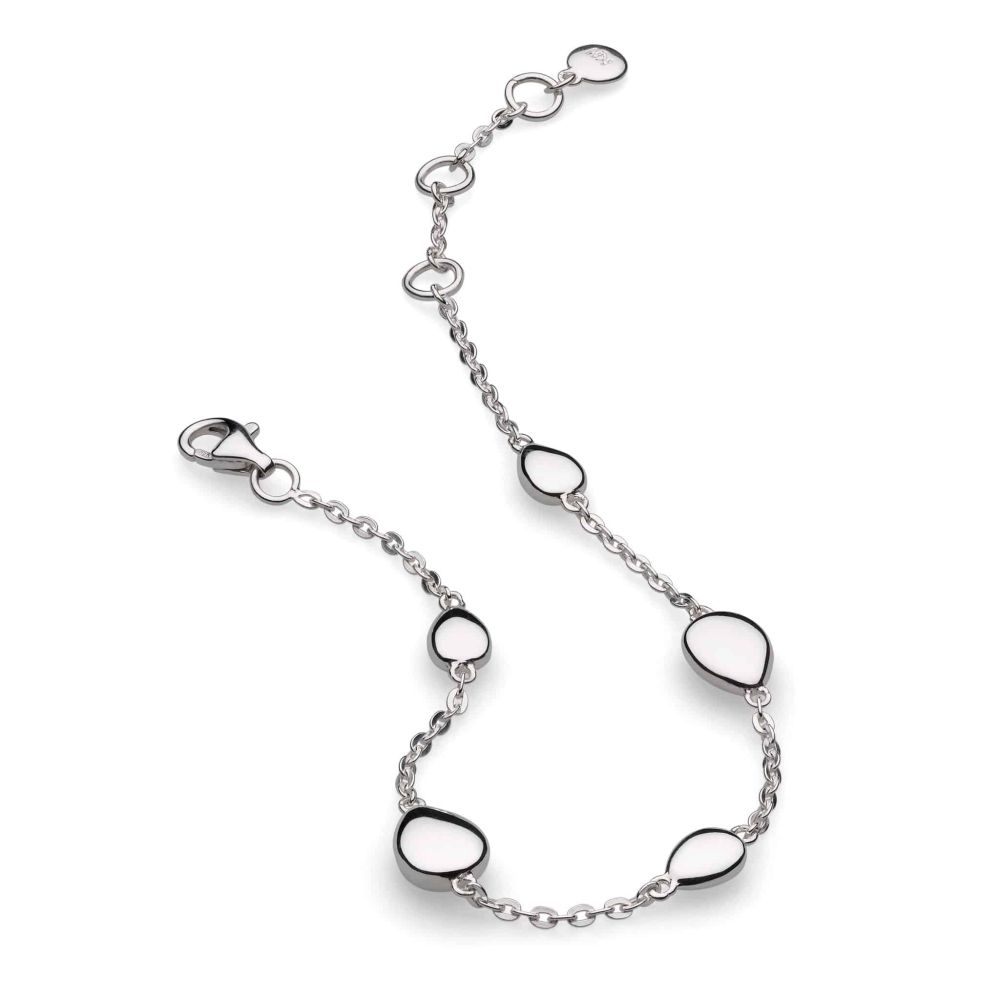 Kit Heath Coast Pebbles Multi Pebbles 7.5" Station Bracelet 70197RP