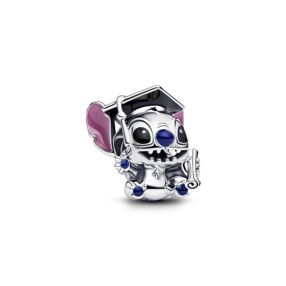 Pandora Disney Stitch Graduation Charm 793789C01 image 0