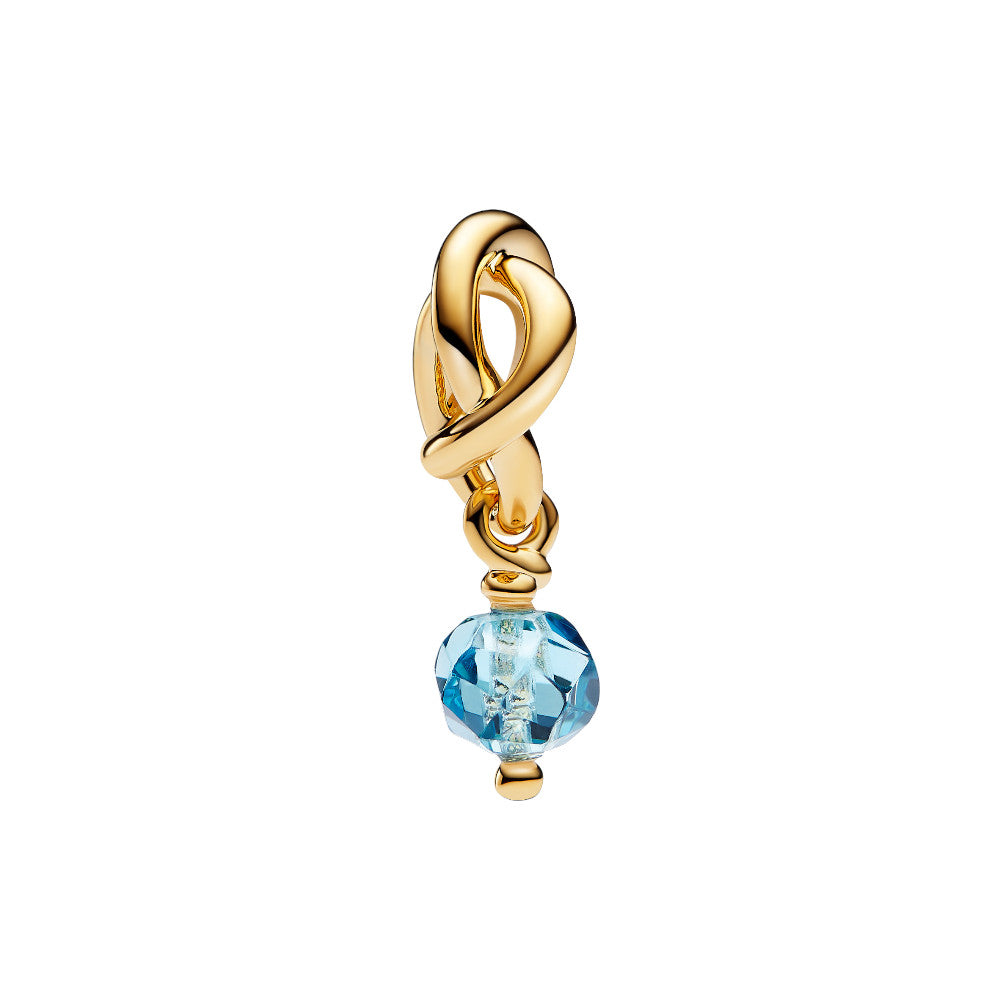 PANDORA March Eternity Circle Dangle Charm 763462C03