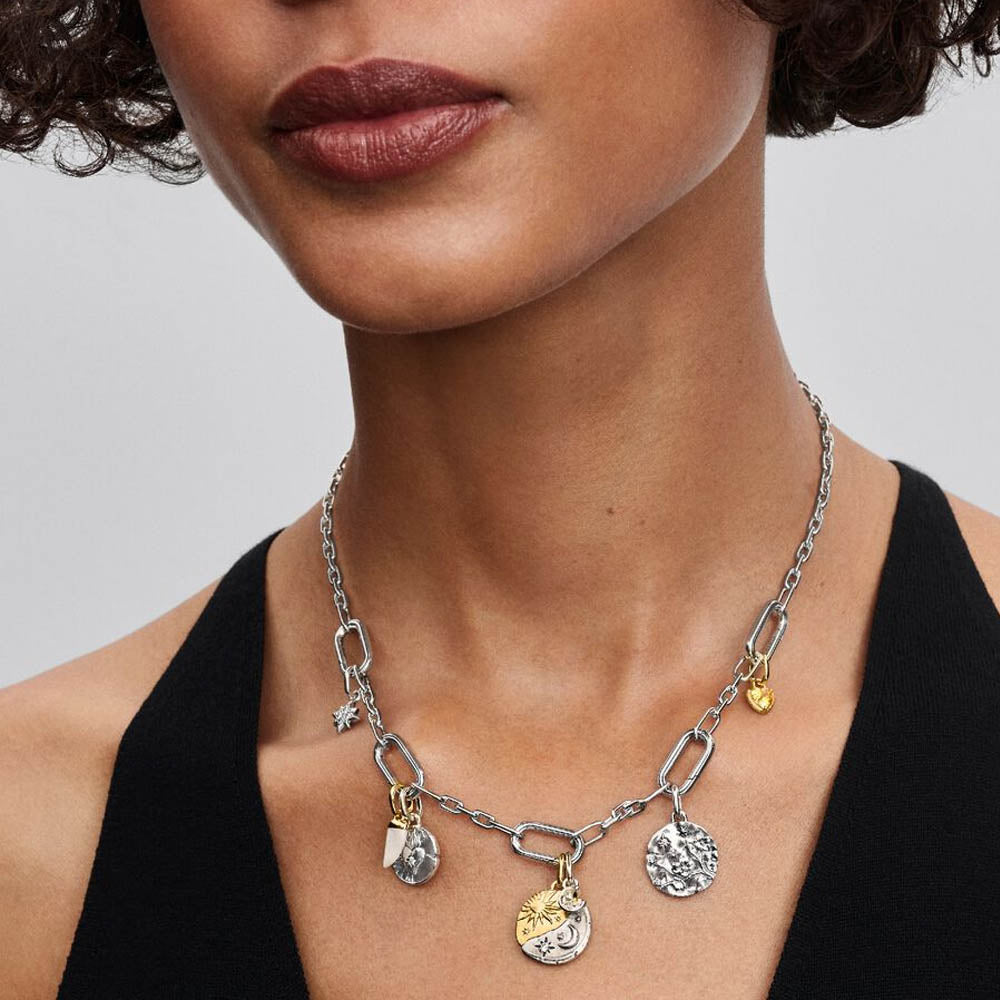 PANDORA Sun and Moon Medallion Charm 763977C01