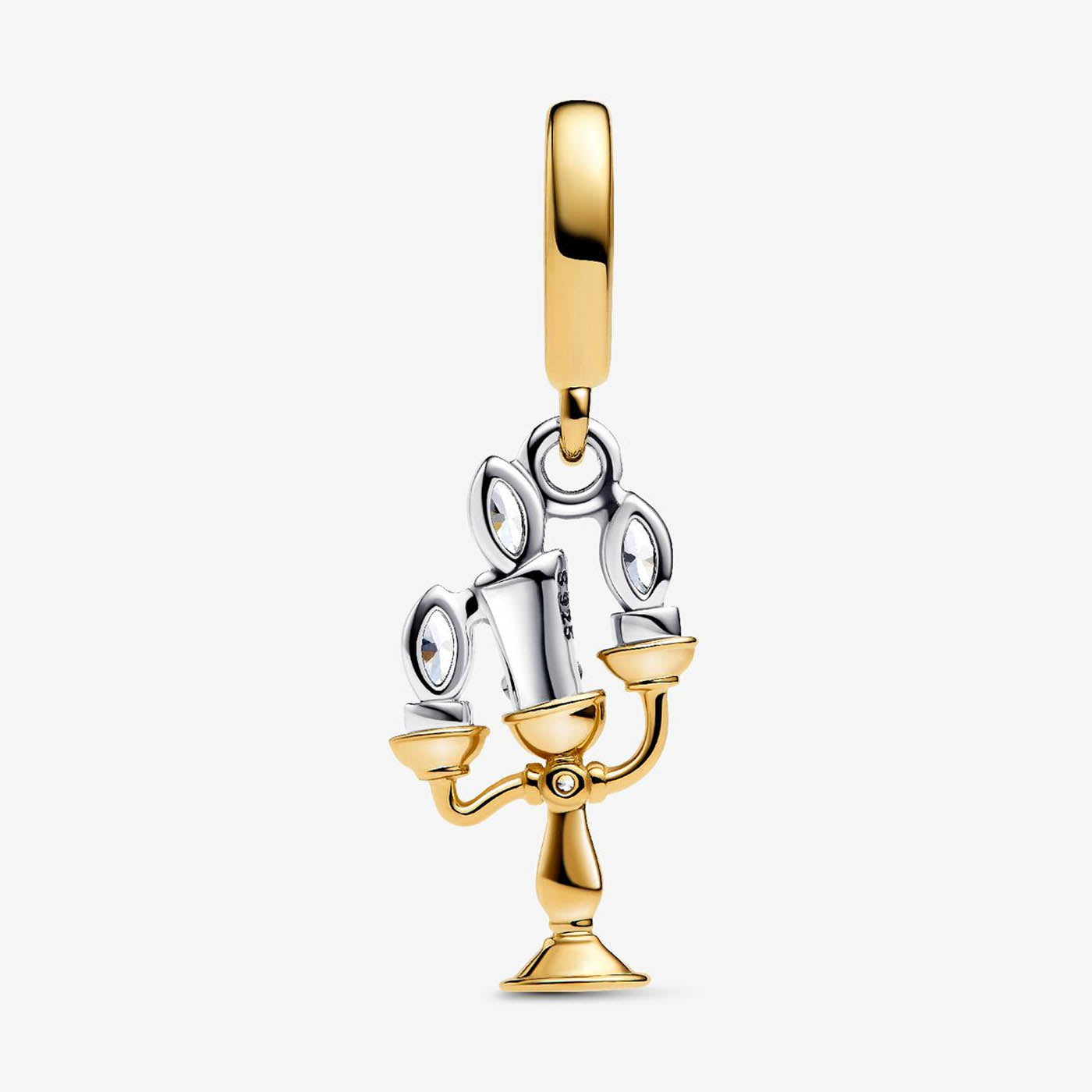 PANDORA Disney Beauty and the Beast Lumiere Dangle Charm 763985C01