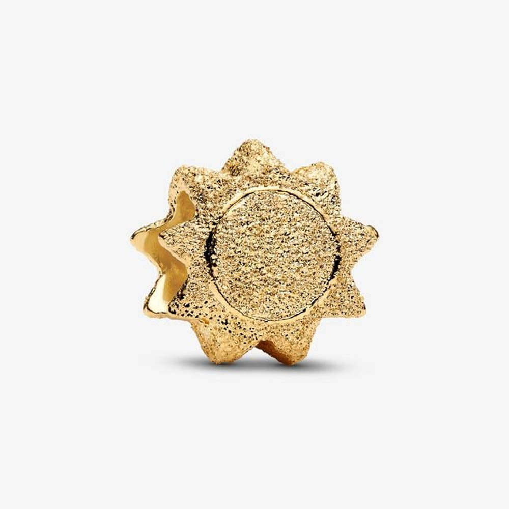 PANDORA Textured Sun Mini Charm 764052C00