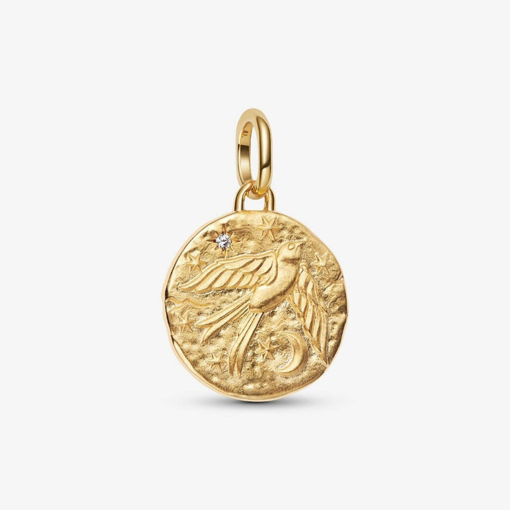 PANDORA Swallow Medallion Charm 764082C01