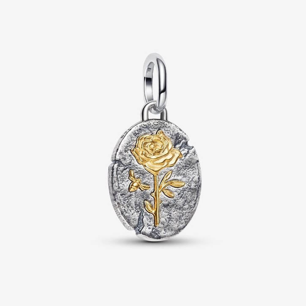 PANDORA Rose Medallion Charm 764087C00