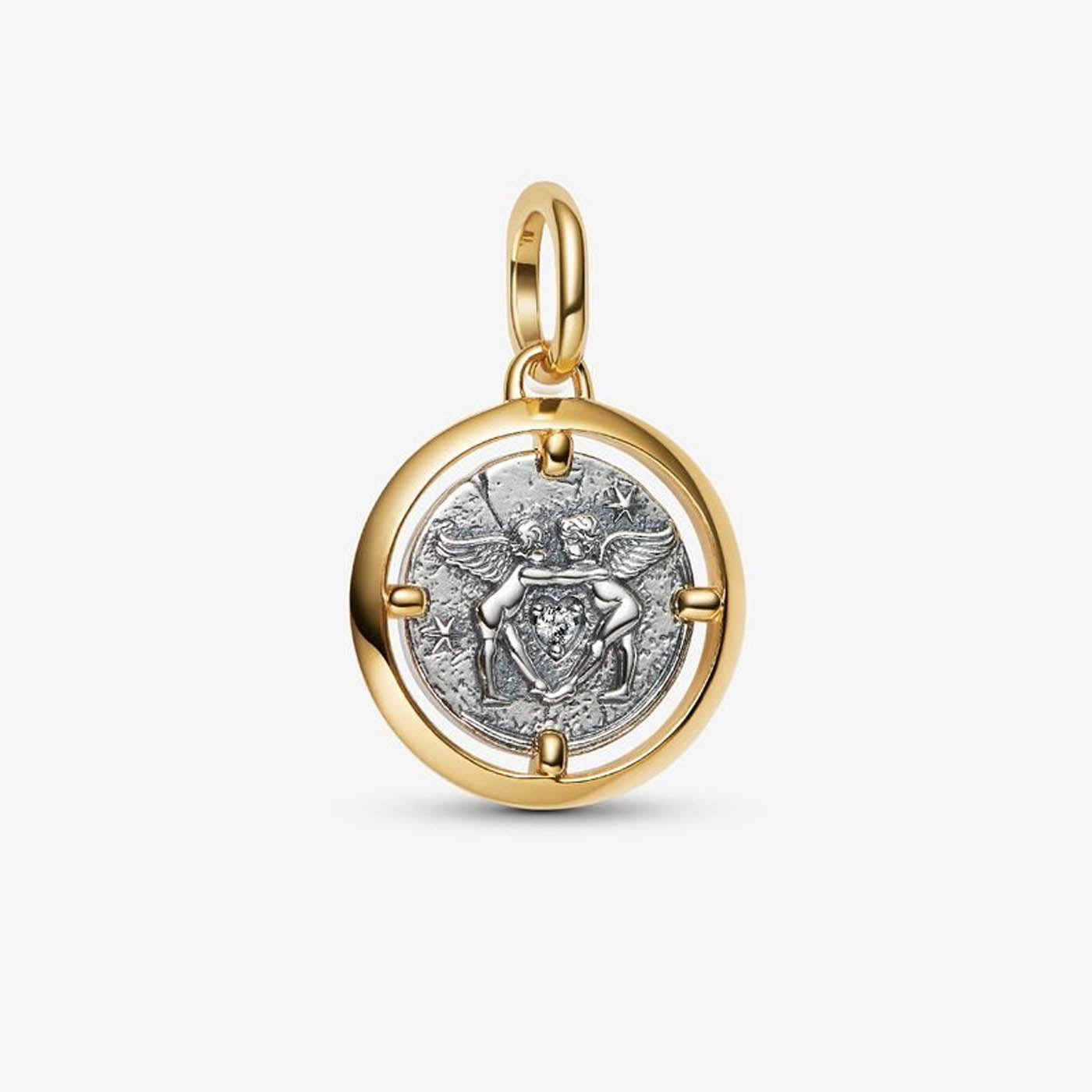 PANDORA Cupids Medallion Charm 764088C01