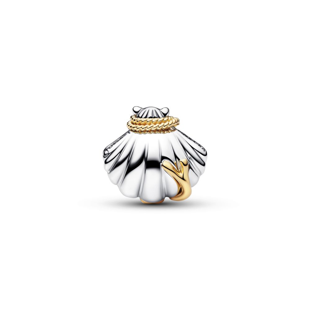 PANDORA Disney Princesses Ariel Shell Lab-Grown Diamond Charm 764403C01