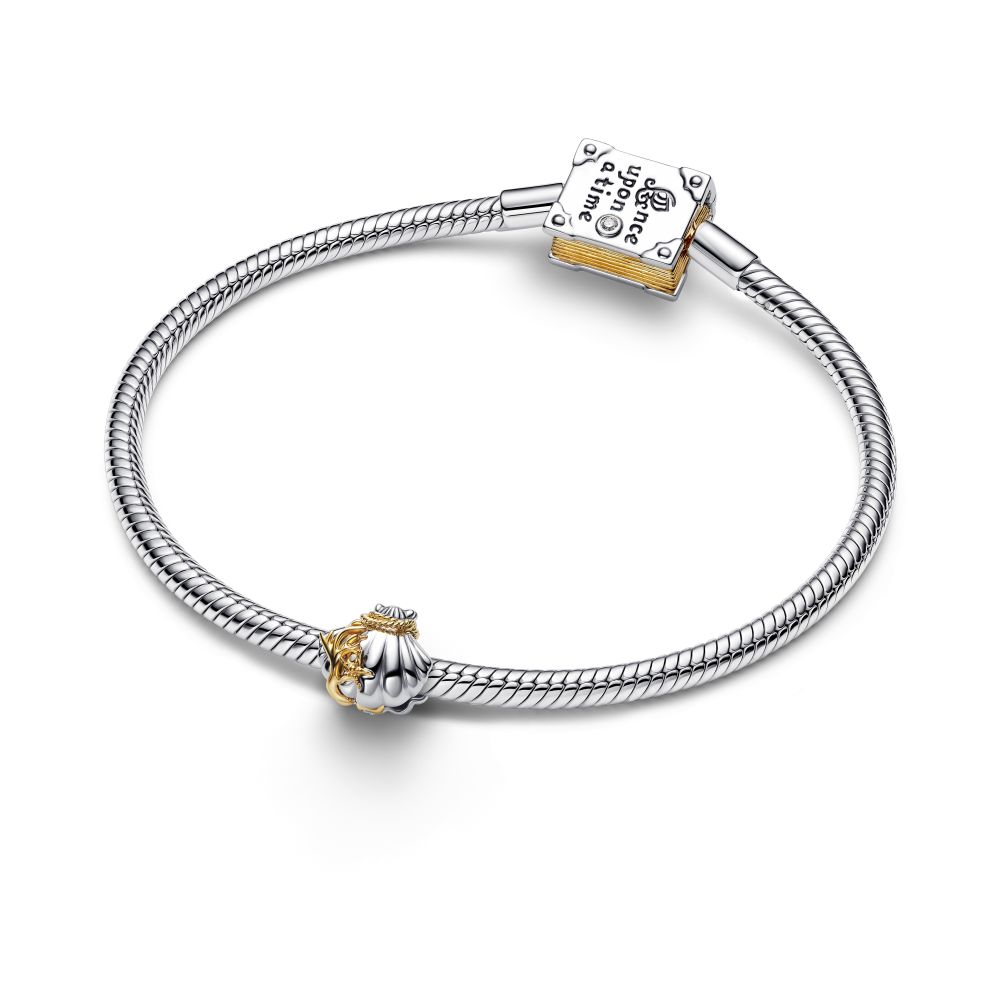 PANDORA Disney Princesses Ariel Shell Lab-Grown Diamond Charm 764403C01
