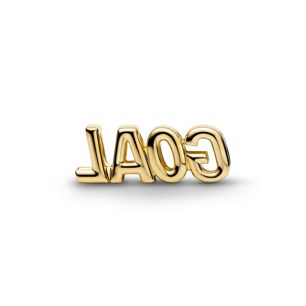 PANDORA Goal Script Charm 764709C01