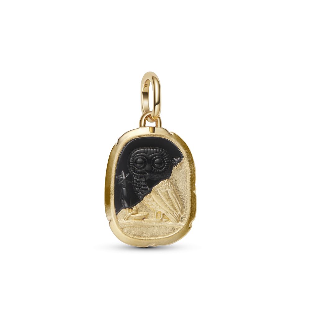 PANDORA Owl Medallion Charm 764805C01