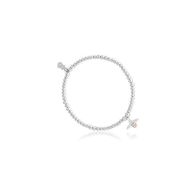 Clogau Nature's Wonder Sterling Silver Honey Bee Affinity Bracelet 3SBB15S image 0
