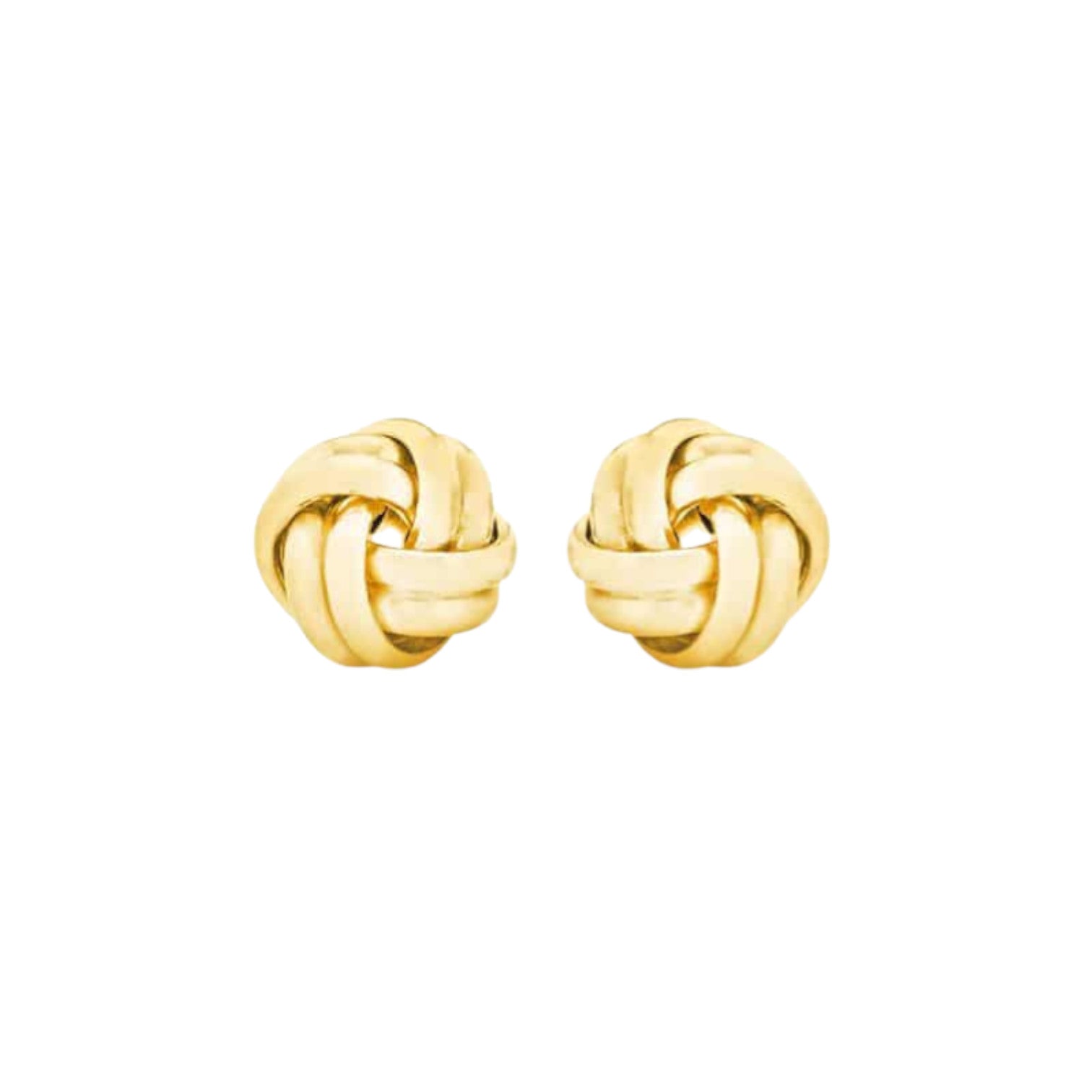 9ct Small Double Knot Stud Earring 1.55.6219