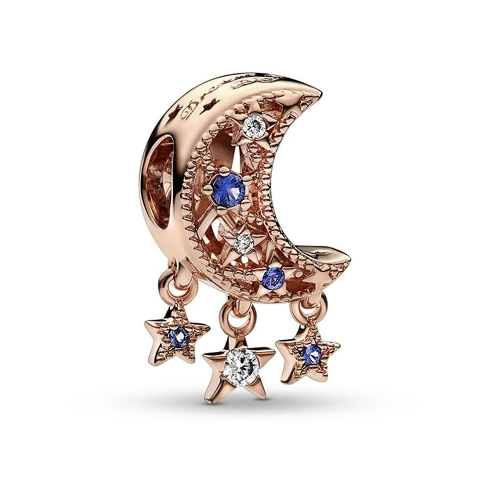 PANDORA Star & Crescent Moon Charm 789643C01