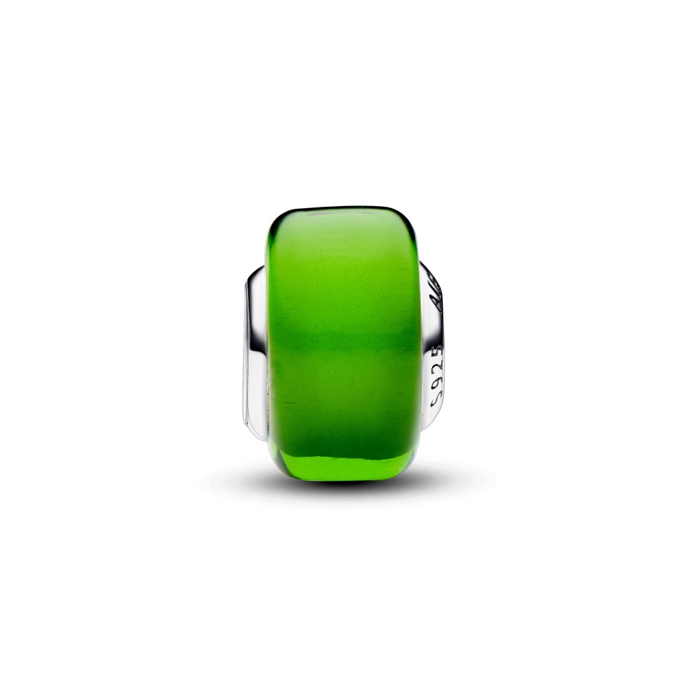 PANDORA Green Mini Murano Glass Charm 793106C00